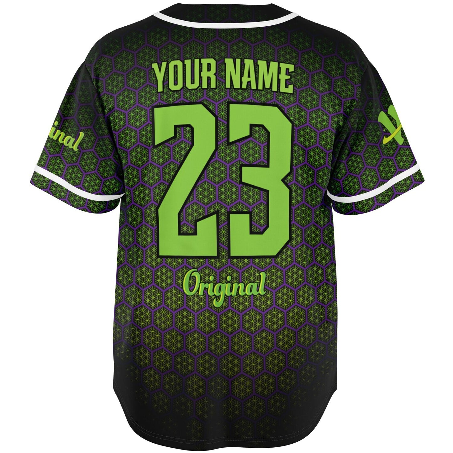 HexaFlower Baseball Jersey (PERSONALIZED)