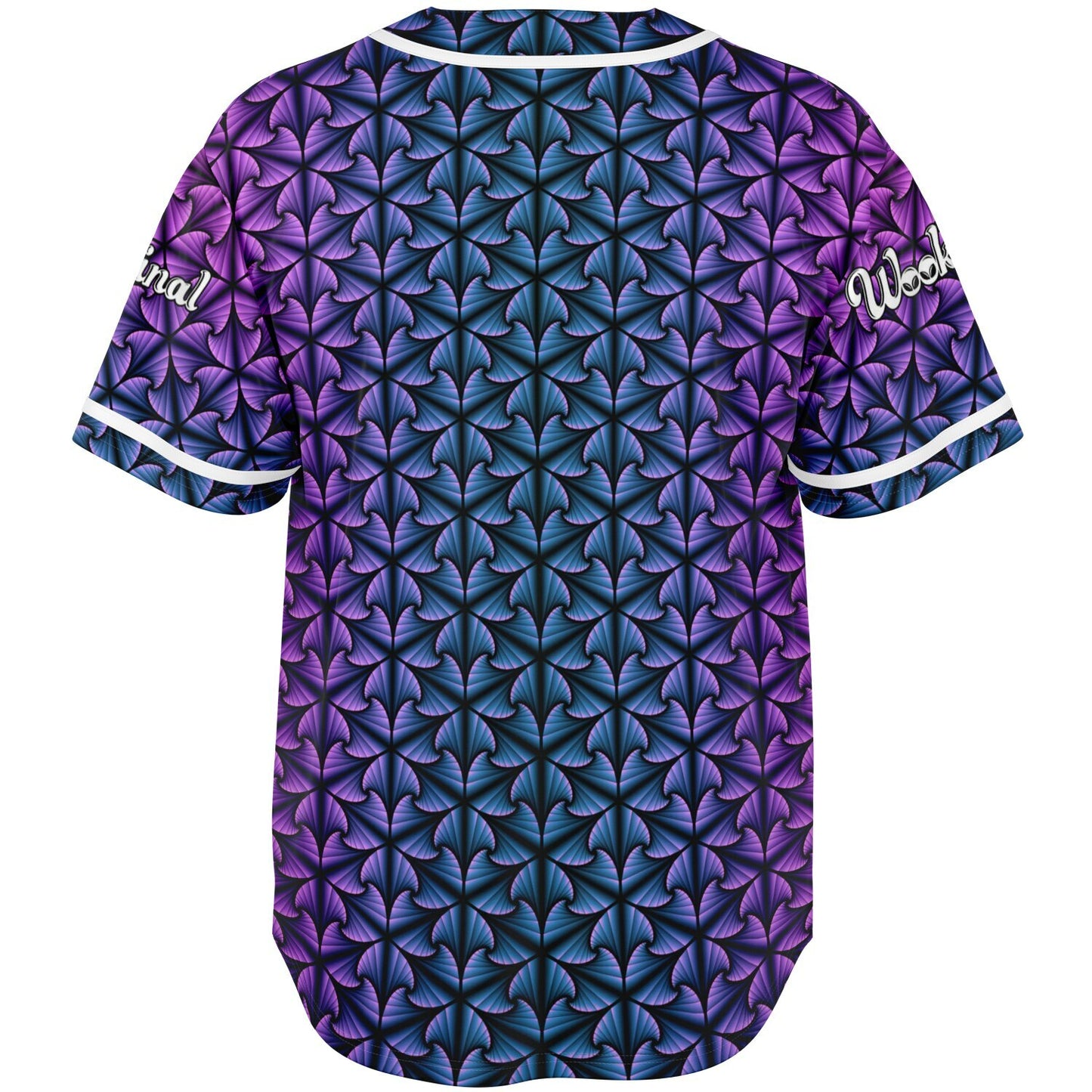 Cosmic Ripple Midnight Amethyst Baseball Jersey