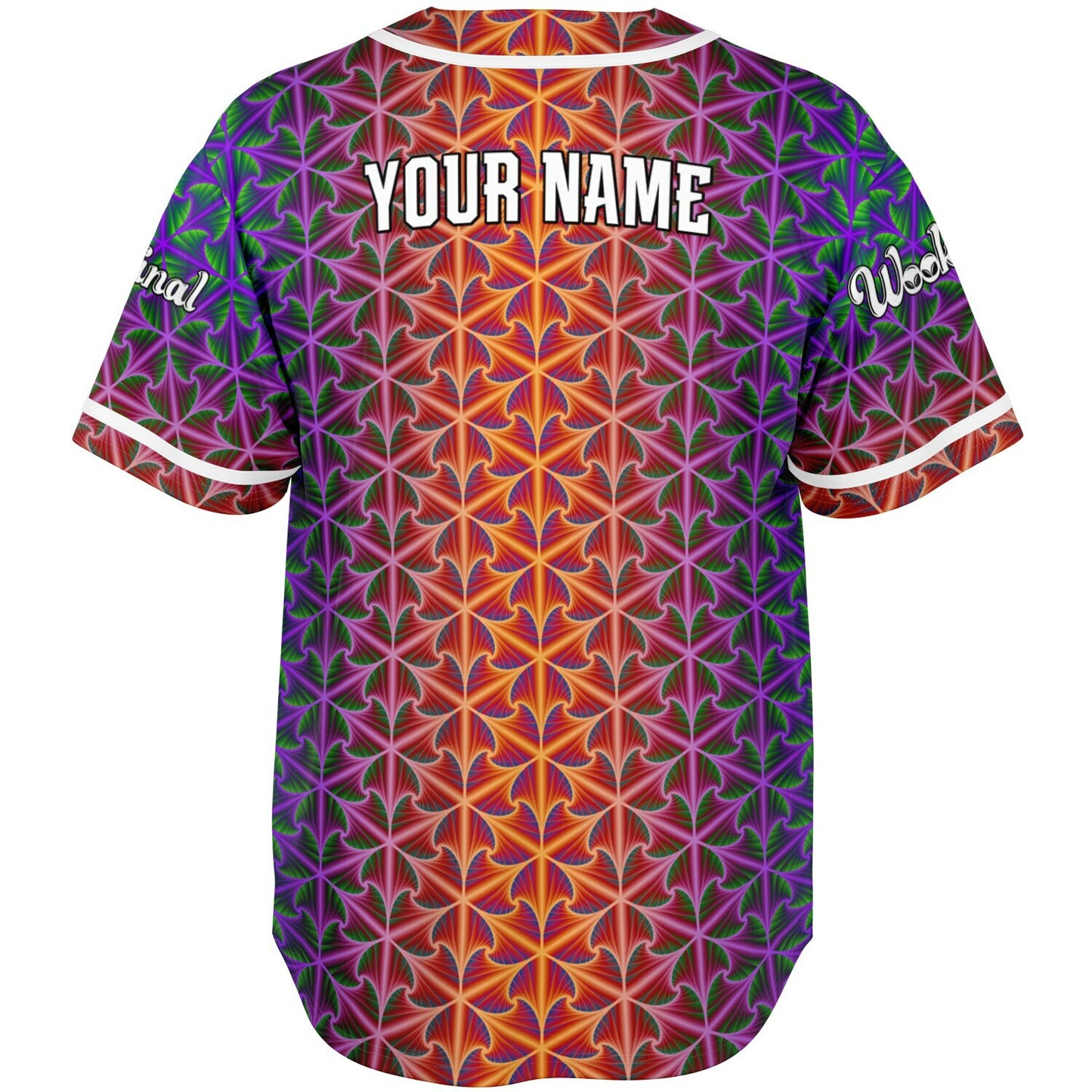 Cosmic Ripple Sahara Baseball Jersey (Personalized)