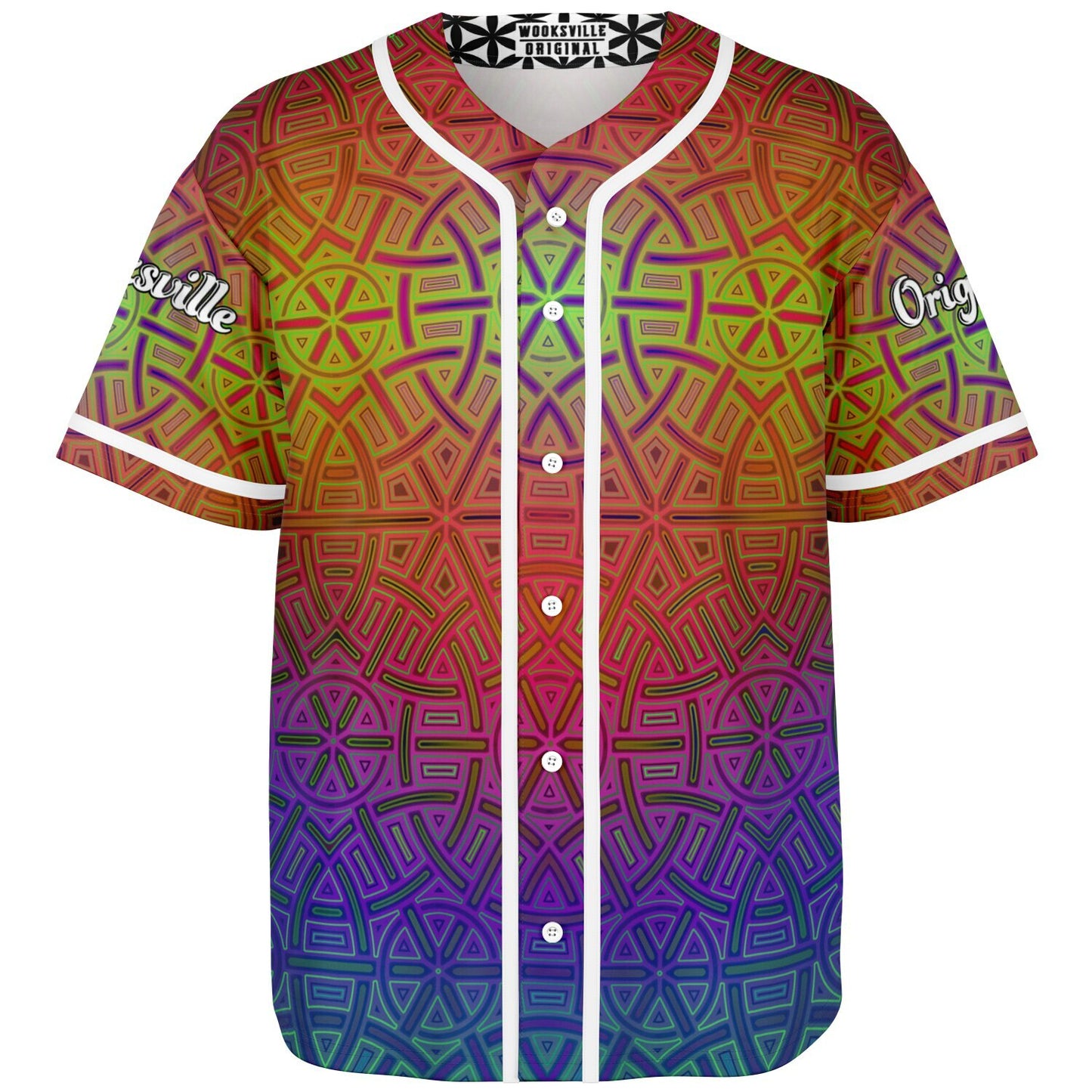 Chromatic Harmony Wooking Hour Baseball Jersey