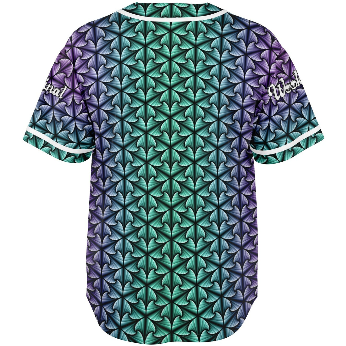 Cosmic Ripple Arctic Baseball Jersey