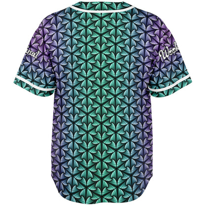 Cosmic Ripple Arctic Baseball Jersey