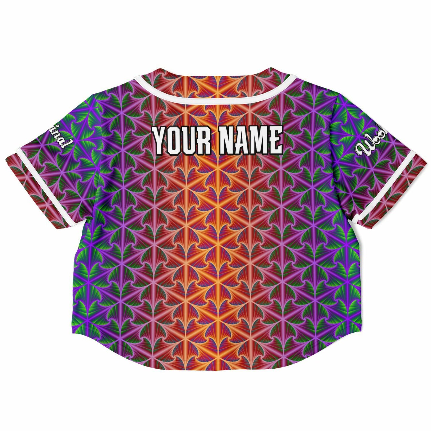 Cosmic Ripple Sahara Cropped Jersey (PERSONALIZED)