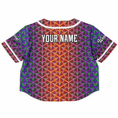 Cosmic Ripple Sahara Cropped Jersey (PERSONALIZED)