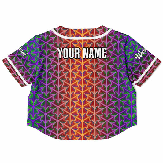 Cosmic Ripple Sahara Cropped Jersey (PERSONALIZED)