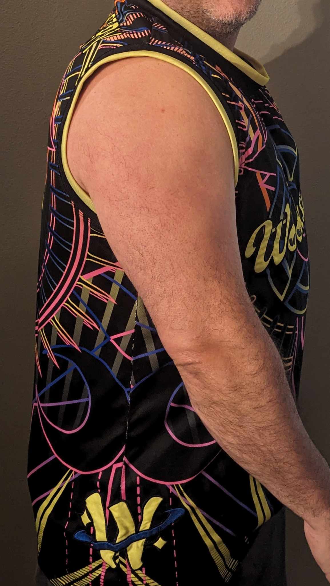 Wooksville Star Burst UV Reactive Jersey (Basketball)