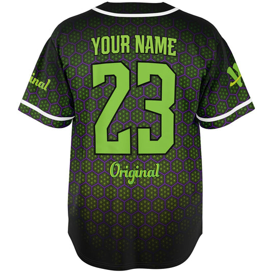 HexaFlower Baseball Jersey (Personalized)