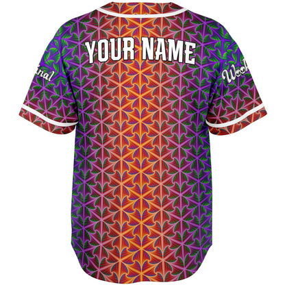 Cosmic Ripple Sahara Baseball Jersey (Personalized)