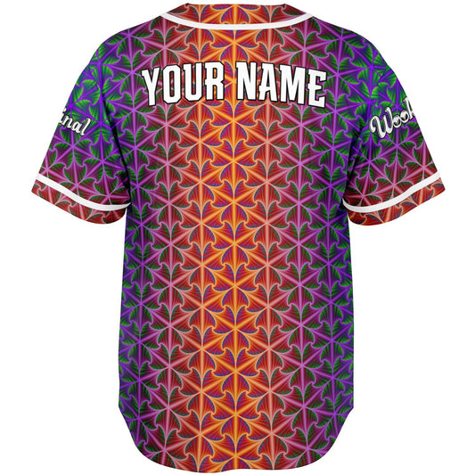 Cosmic Ripple Sahara Baseball Jersey (Personalized)