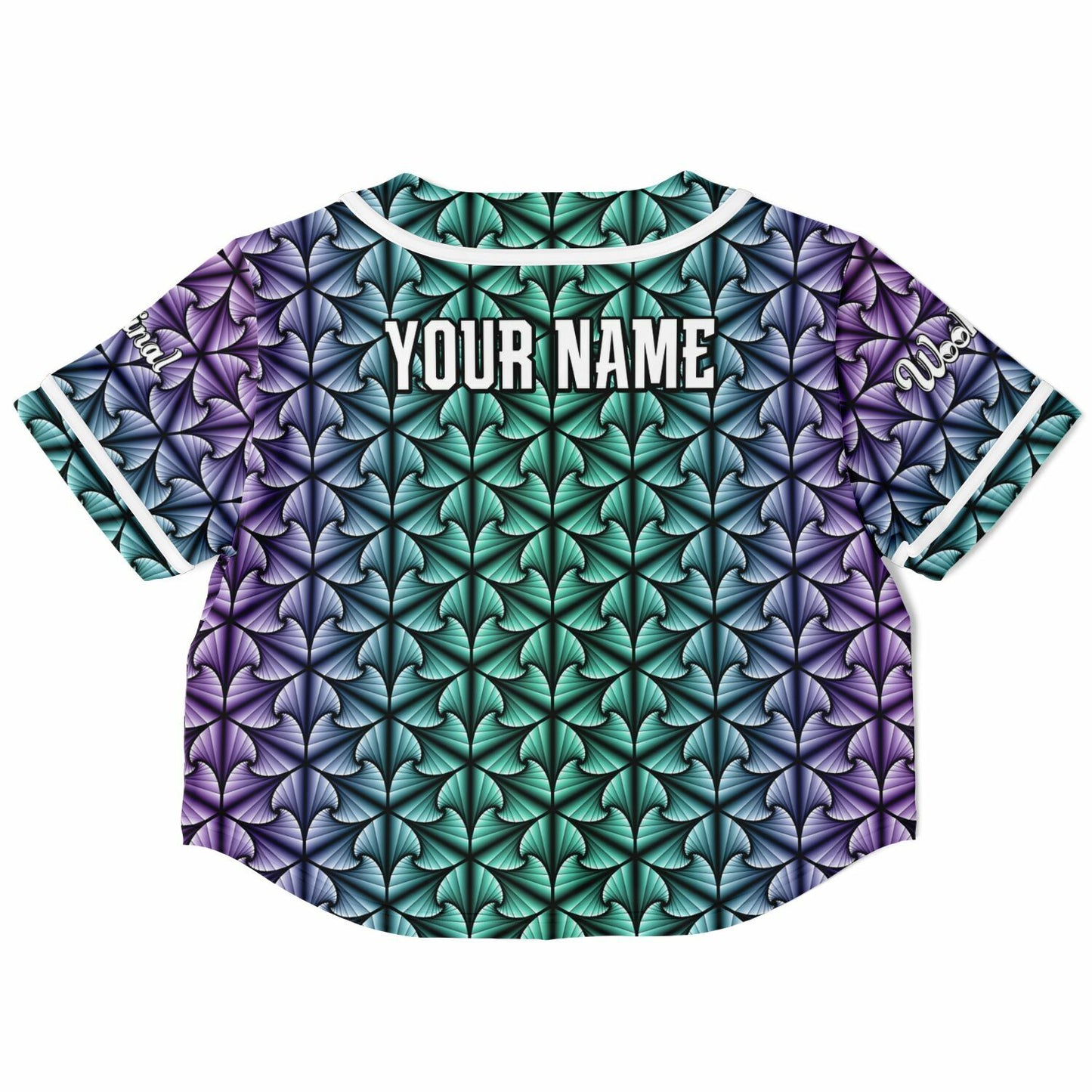 Cosmic Ripple Arctic Cropped Jersey (PERSONALIZED)