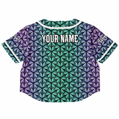 Cosmic Ripple Arctic Cropped Jersey (PERSONALIZED)