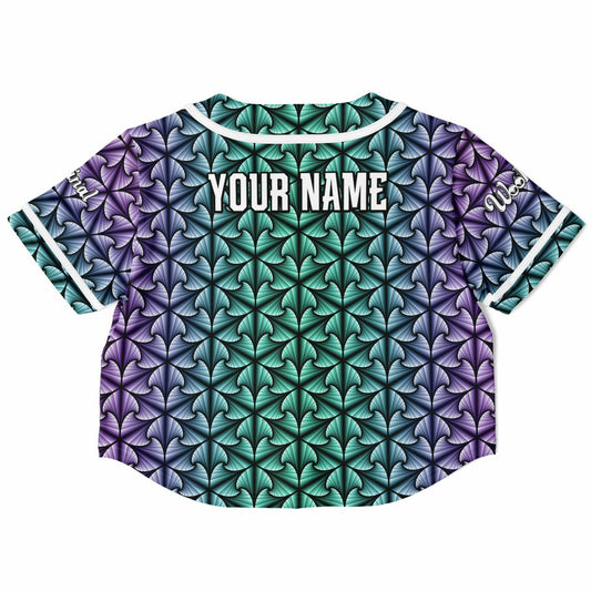 Cosmic Ripple Arctic Cropped Jersey (PERSONALIZED)