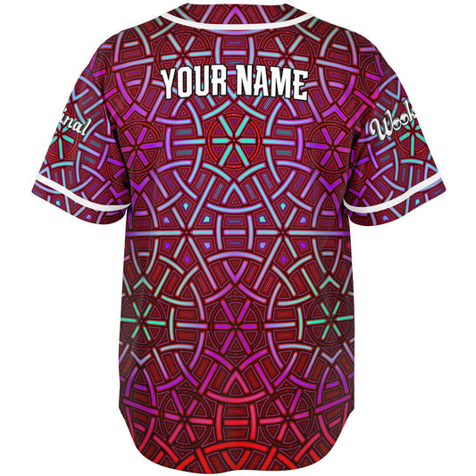 Chromatic Harmony Infra Baseball Jersey (PERSONALIZED)
