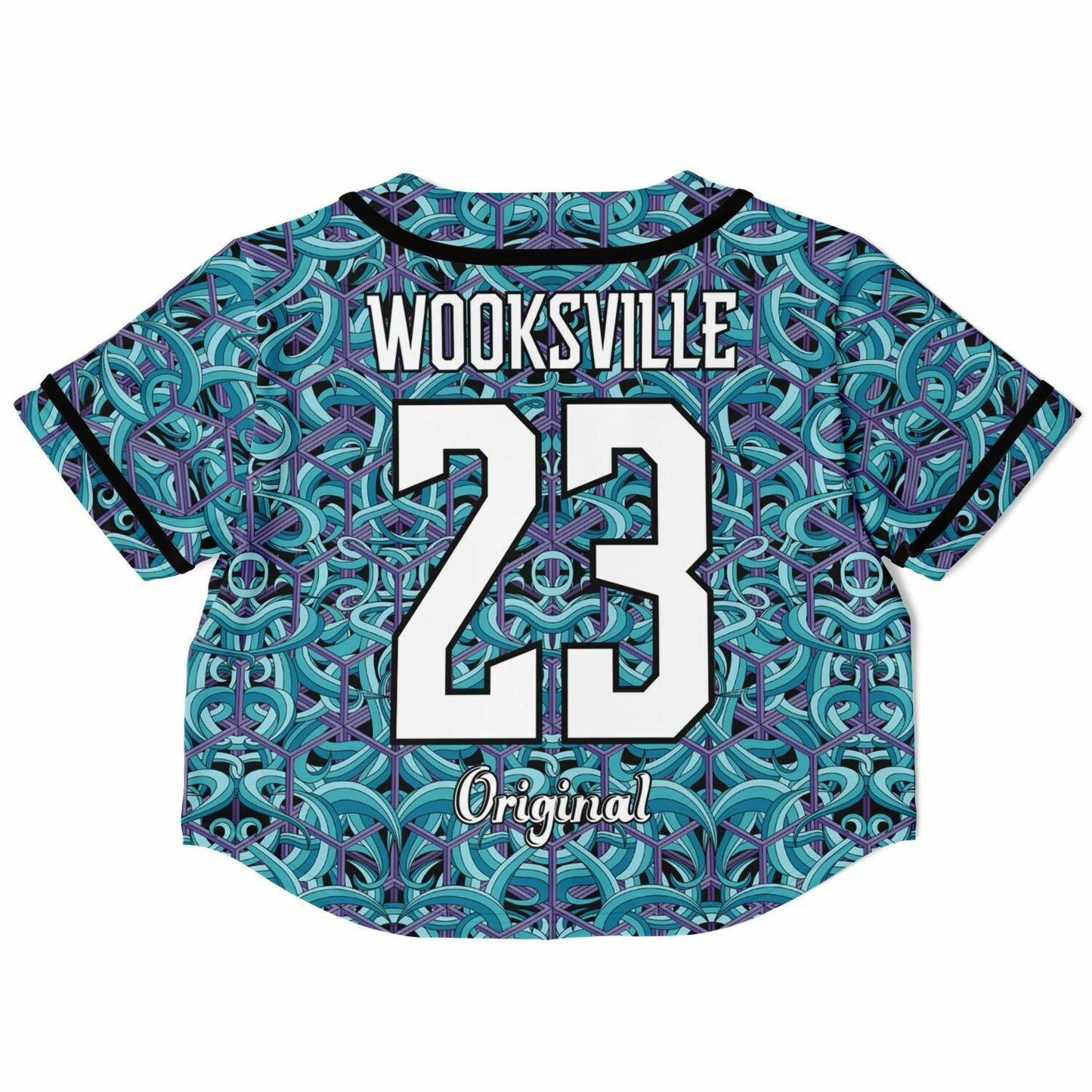 Astral Garden Cropped Baseball Jersey