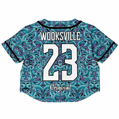 Astral Garden Cropped Baseball Jersey