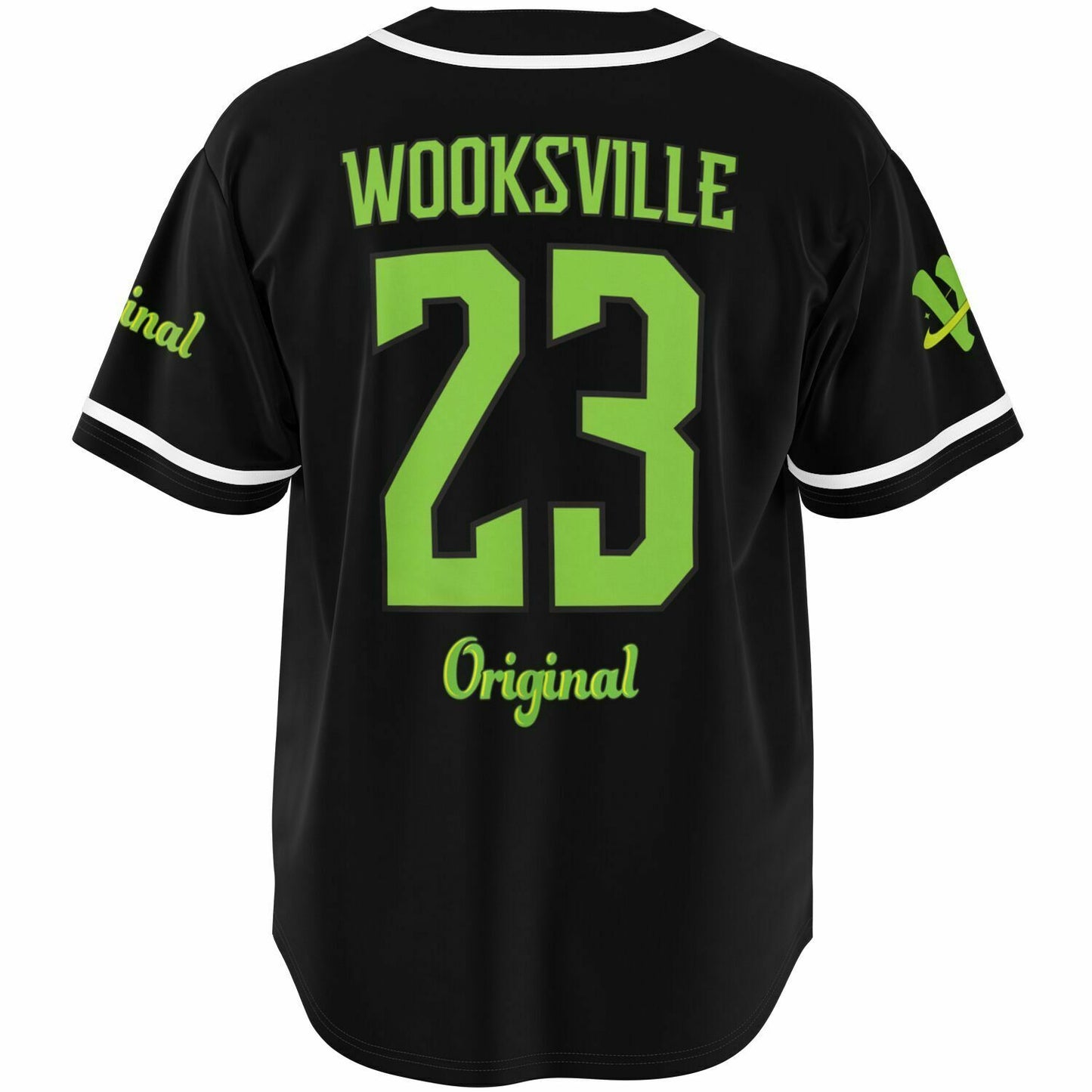 Wooksville Basic Baseball Jersey