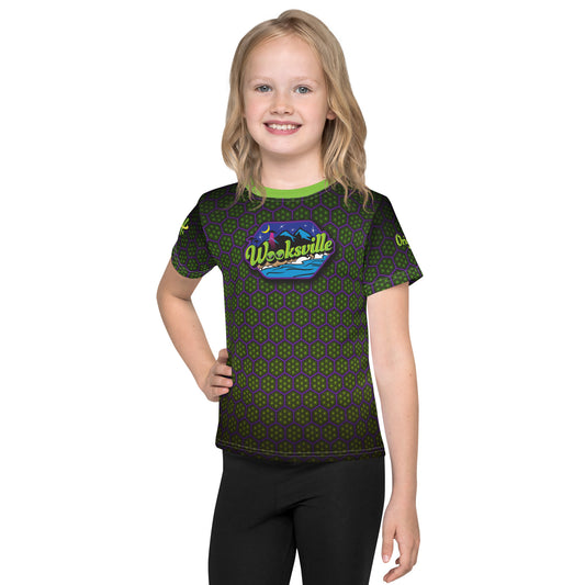 HexaFlower Kids Crew Neck T-Shirt