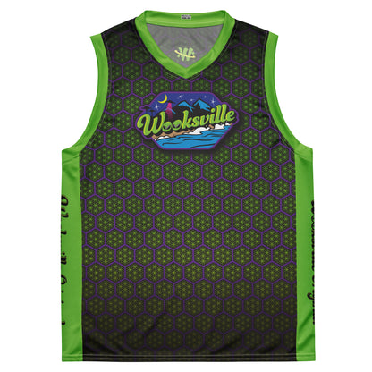 HexaFlower Basketball Jersey