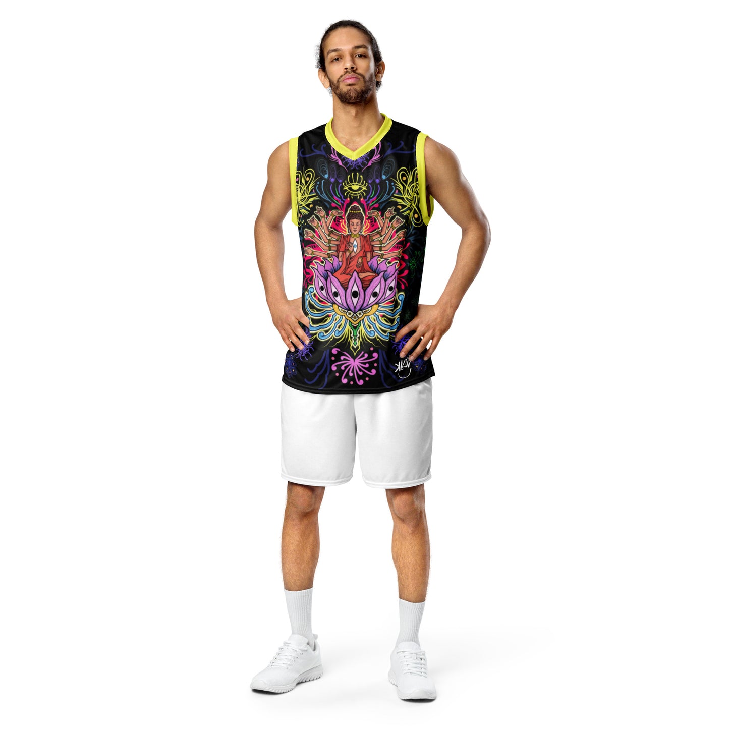 Cosmic Thought Basketball Jersey