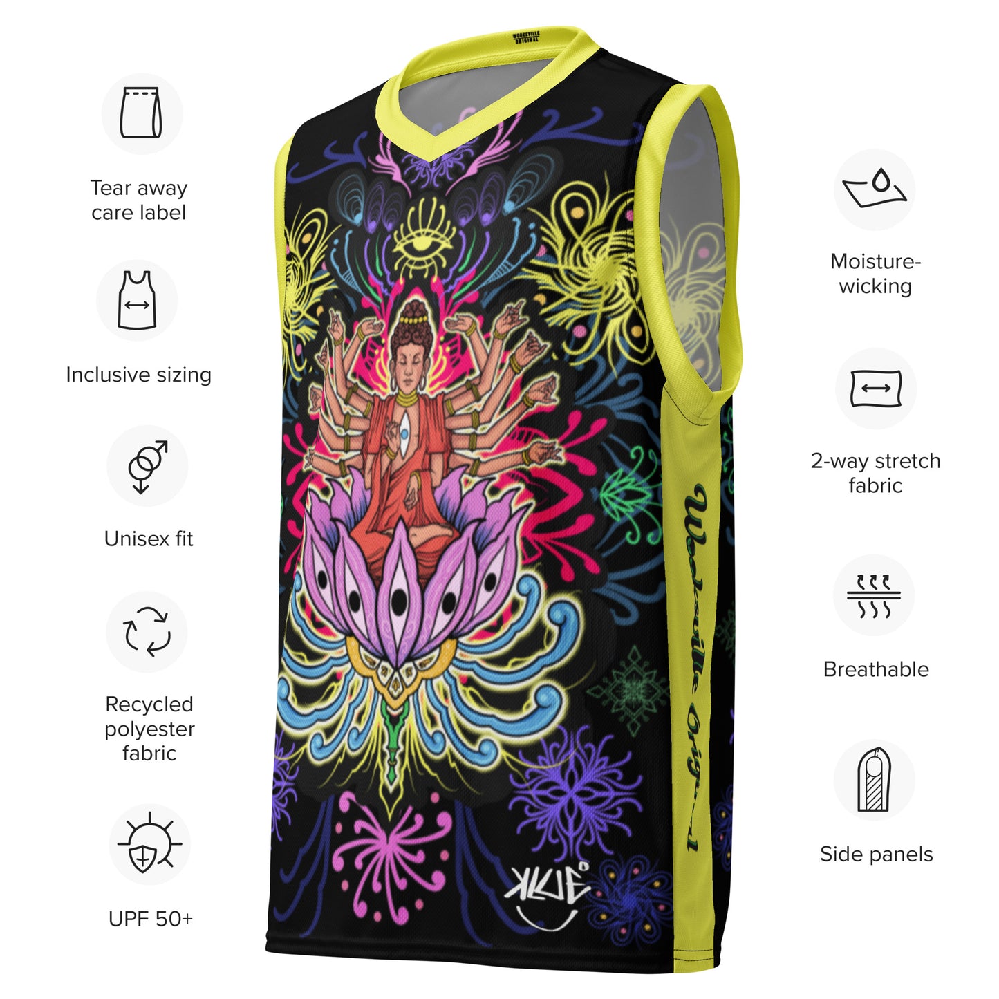 Cosmic Thought Basketball Jersey