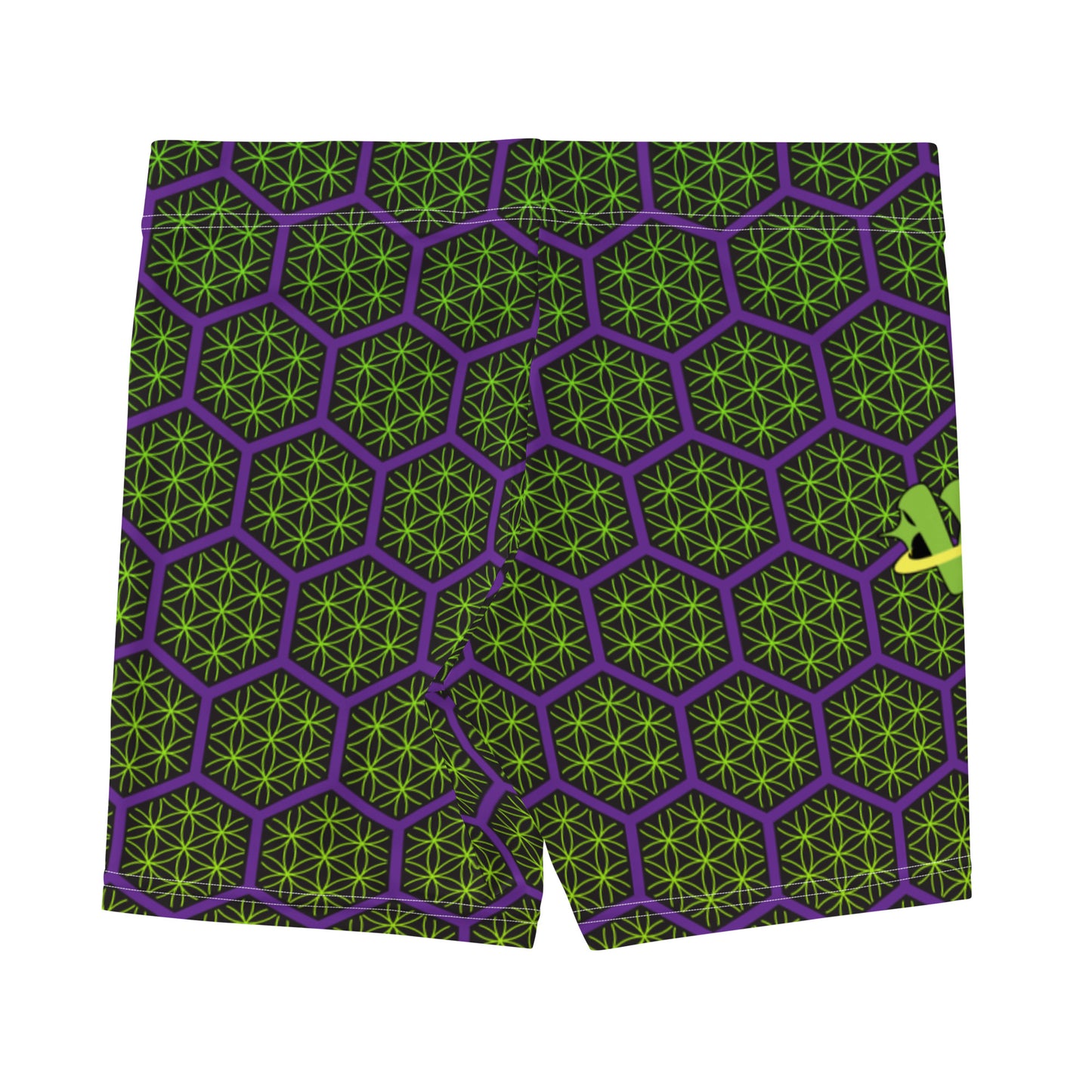 HexaFlower Biker Shorts