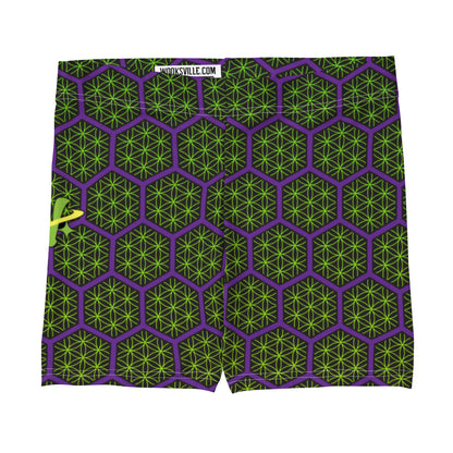 HexaFlower Biker Shorts