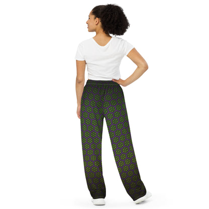 HexaFlower Unisex Wide Leg Pants