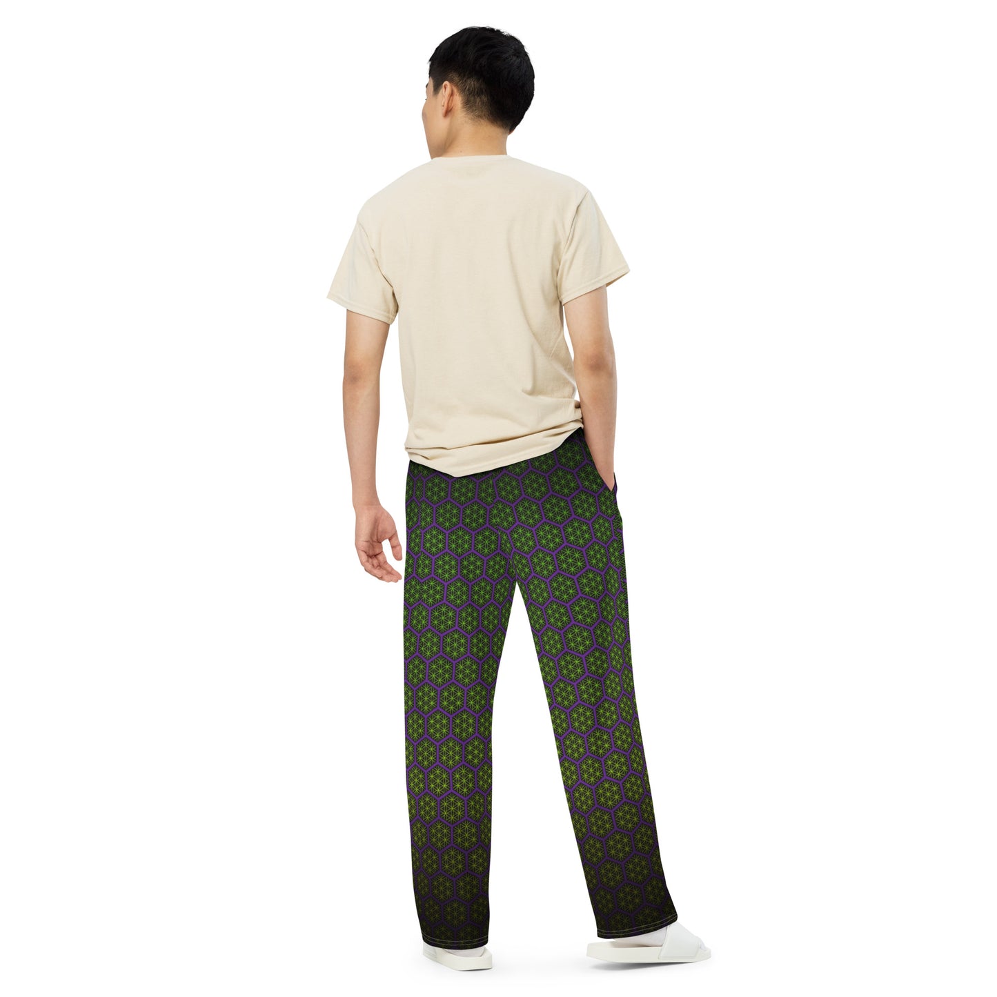 HexaFlower Unisex Wide Leg Pants