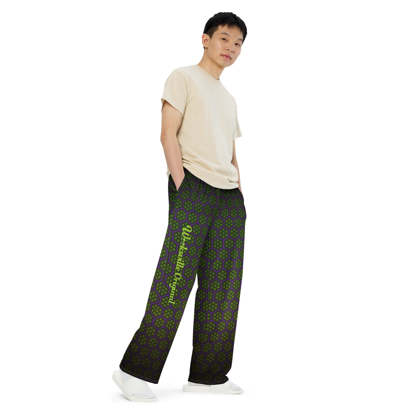 HexaFlower Unisex Wide Leg Pants