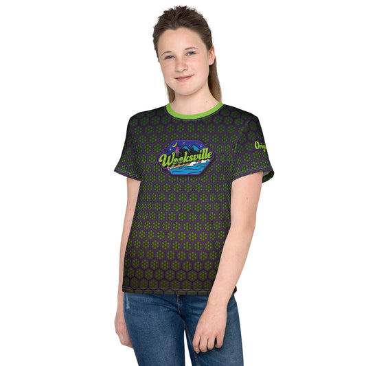 HexaFlower Youth Crew T-Shirt