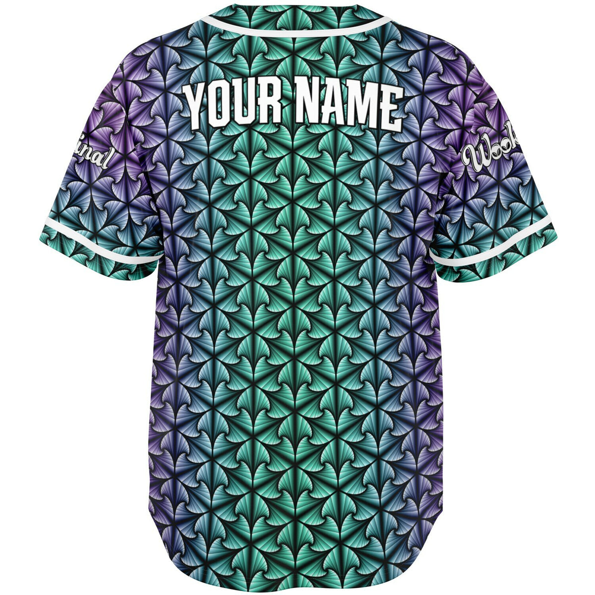 Cosmic Ripple Arctic Baseball Jersey (Personalized)
