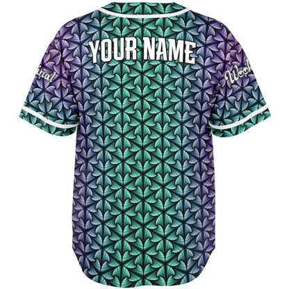 Cosmic Ripple Arctic Baseball Jersey (Personalized)