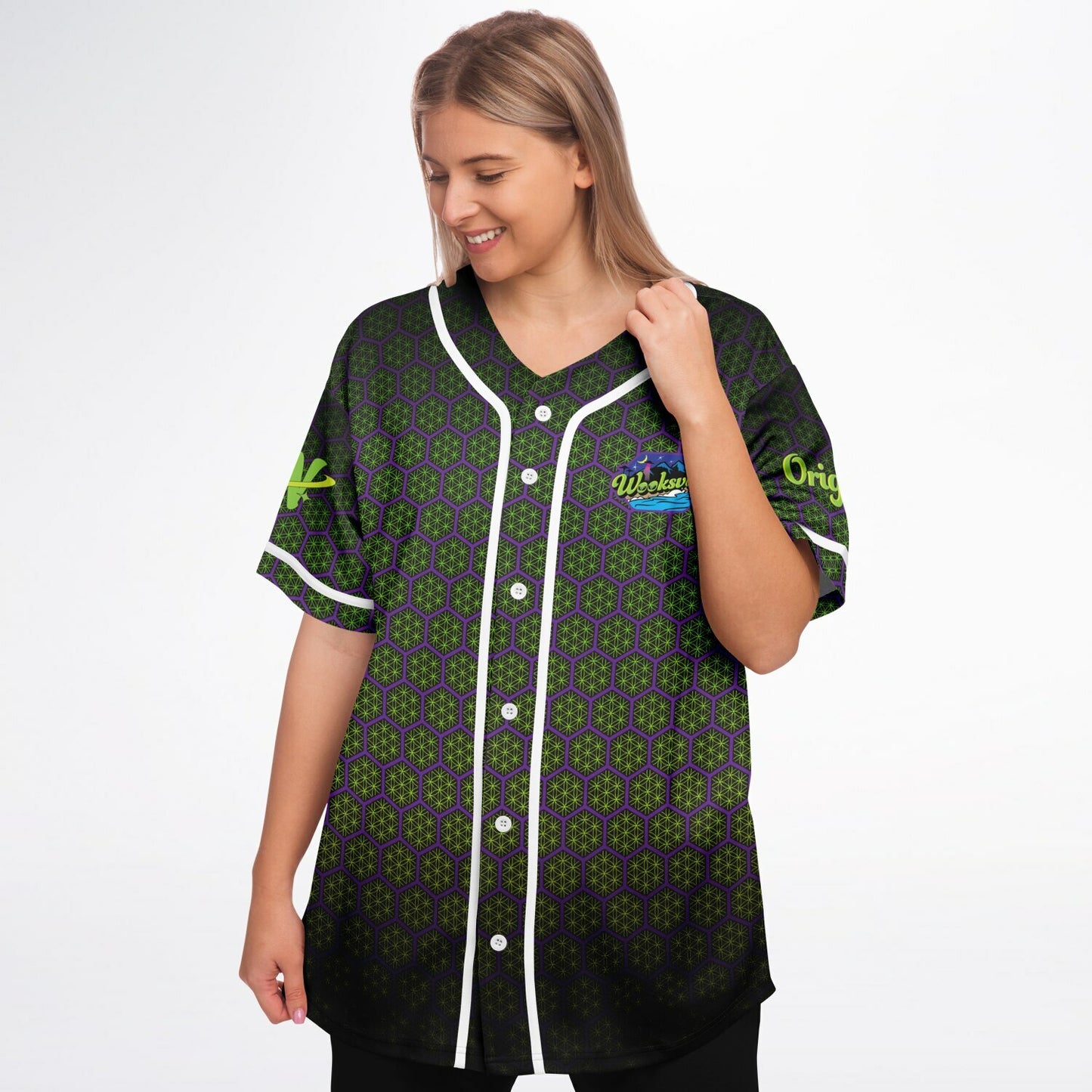 HexaFlower Baseball Jersey (Personalized)