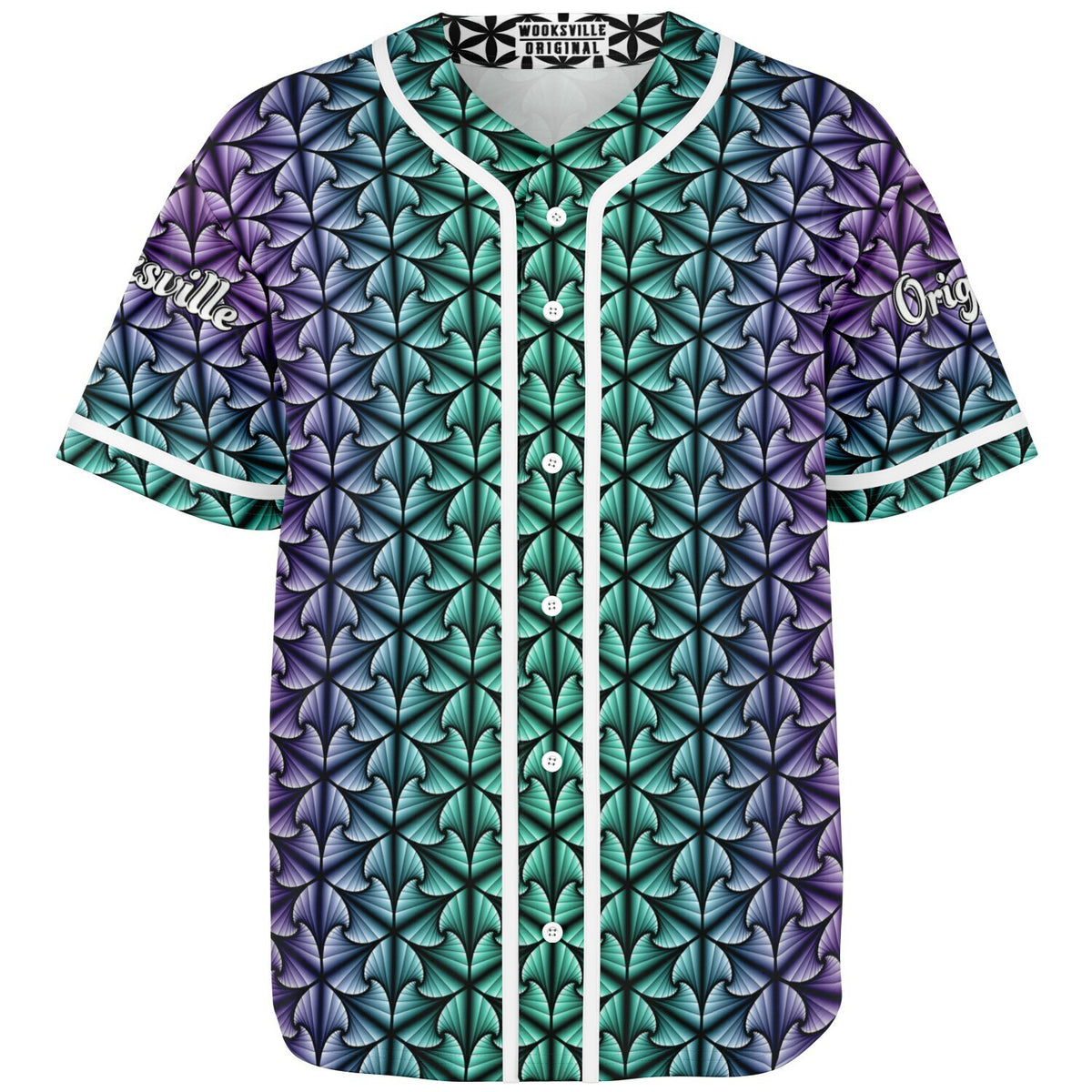 Cosmic Ripple Arctic Baseball Jersey (Personalized)