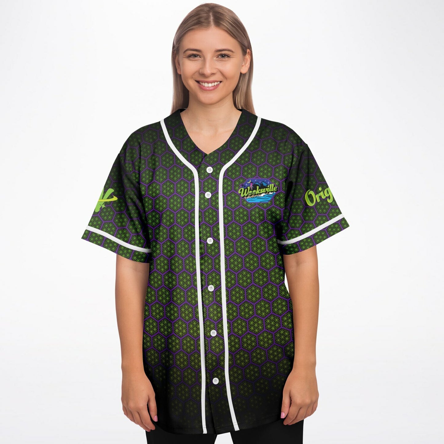 HexaFlower Baseball Jersey