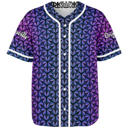 Cosmic Ripple Midnight Amethyst Baseball Jersey